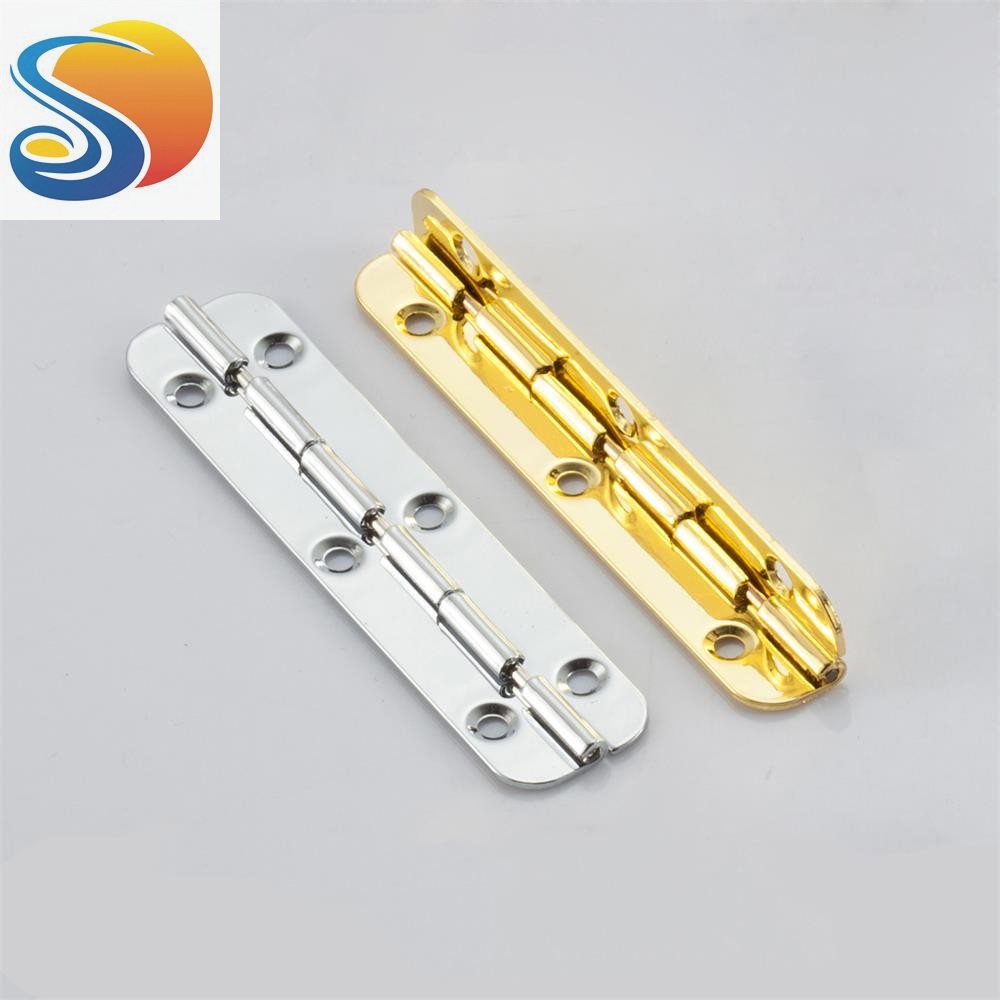 3英寸76mm长五金配件展示盒木盒珠宝盒亚克力盒平开合页一字铰