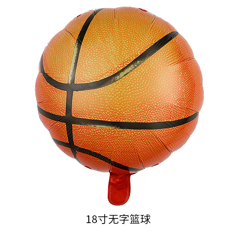 Globos de fútbol americano de 18 pulgadas, rugby, baloncesto, guantes de béisbol, decoraciones de globos de aluminio con temática deportiva de golf. image 7