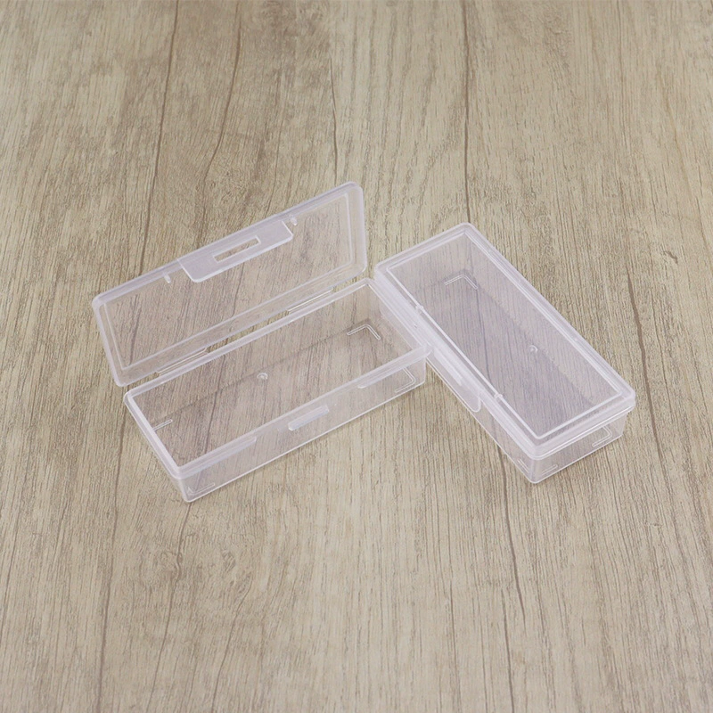 Прозрачный пластиковый контейнер из полипропилена для хранения мелких деталей, портативного рыболовного снаряжения, карт и небольших игрушек.