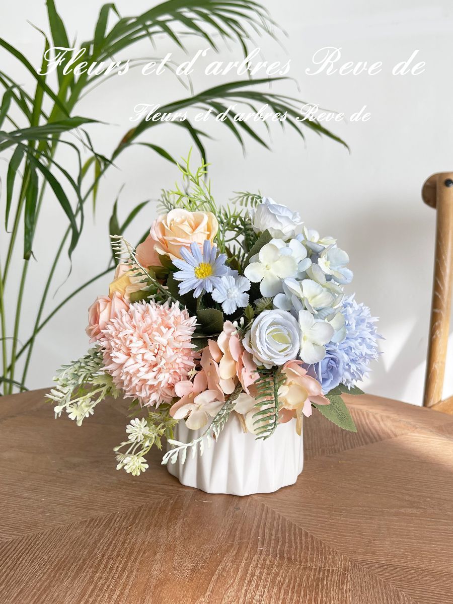 假花仿真花摆设干花花束家居客厅摆件花艺装饰品高档插花餐桌摆花