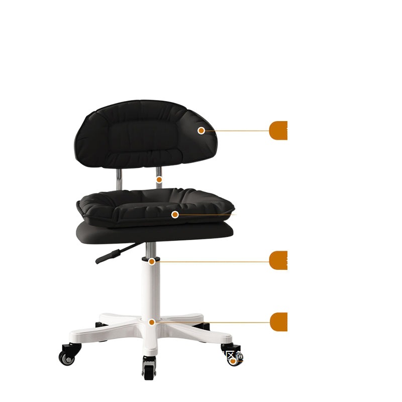 Fábrica directa silla de bar silla de computadora respaldo casero silla giratoria silla de elevación silla de cajero de recepción silla de manicura maestro