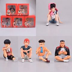 Slam Dunk Sakuragi Hanamiya, Rukawa Kaede, Miyagaki Masakatsu, Midoriya Satoru, Seated Figure Hand Puppet Gift Box