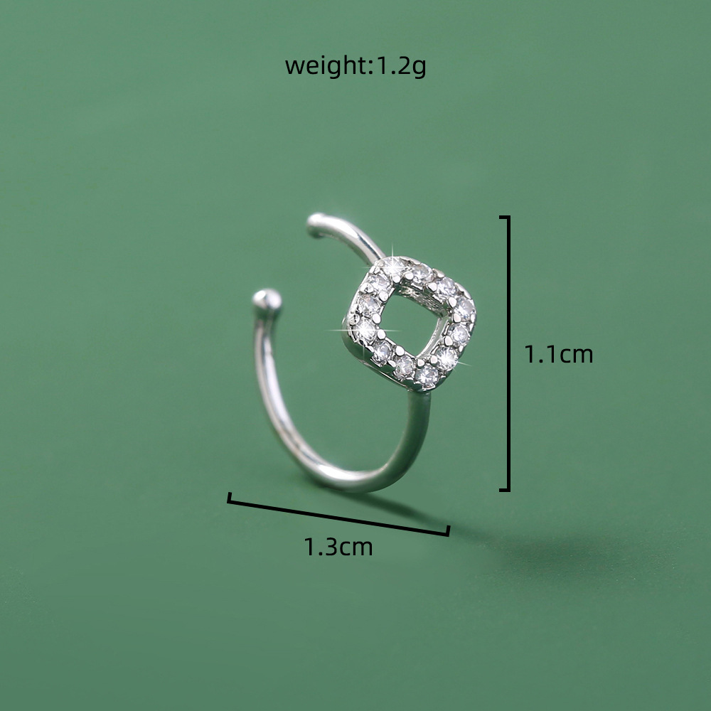 European And American Fashion Trend U-shaped Fake Nose Ring Without Piercing, Nose Nail Piercing Jewelry Manufacturer Wholesale display picture 7