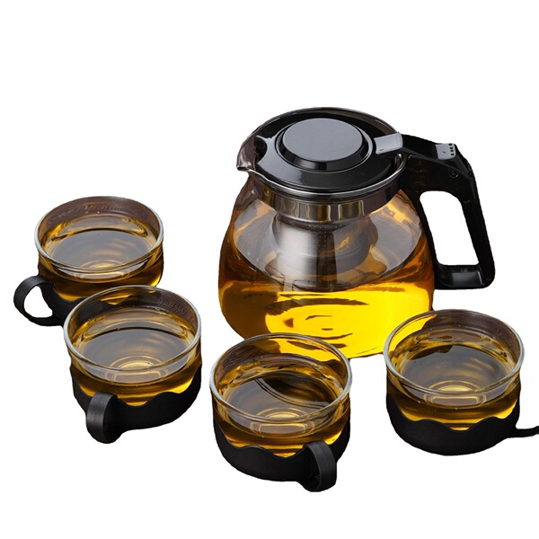 glass teapot