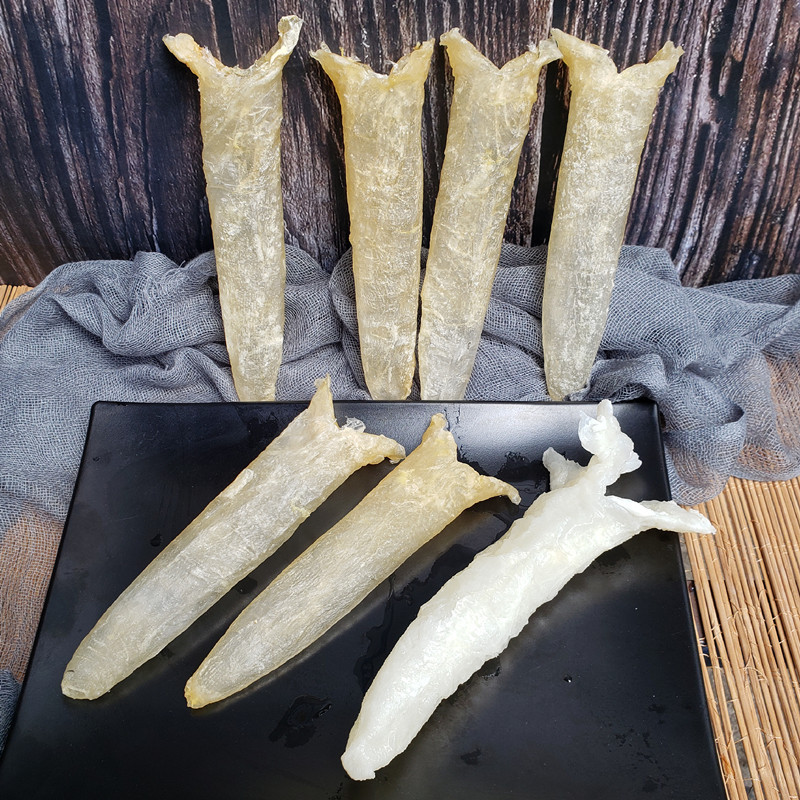 花胶鱼胶批发 芒鱼肚巴沙筒 带耳小号35头/斤 微商一件代发好胶质|ms