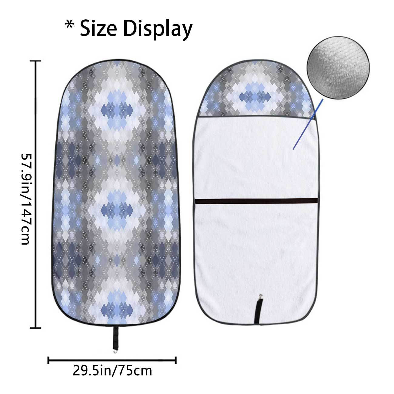 Car seat towel cover for front seats, suitable for gym and exercise, universal for all seasons, car use 171