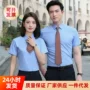 定制气质男女短袖衬衫