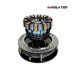 Nikolatoy創意黒科学技術磁気浮上アイアンマン箱船原子炉新奇異