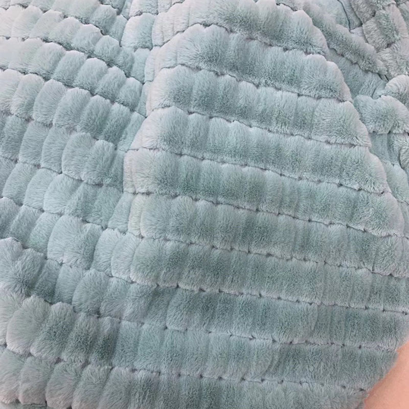 家用靠垫抱枕面料秋冬季时尚保暖外套面料仿皮草家具家纺面料批发