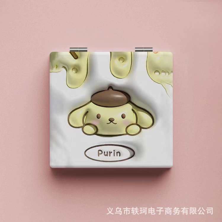 Handheld folding cute mirror for students, new collection