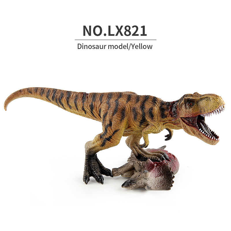 Juguetes de dinosaurios de exportación transfronteriza Triceratosaurus velociraptor Sur Zoosaurus modelo de animales juguetes ornamentales