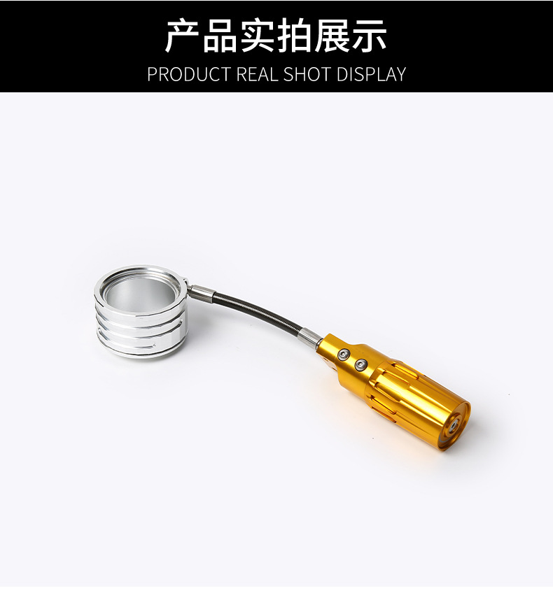 Preload Adjustable Ring Shock Absorber Universal Motorcycle Modified Aluminum Alloy Rear Shock Absorber Cylinder Adjustable Preload Accessories