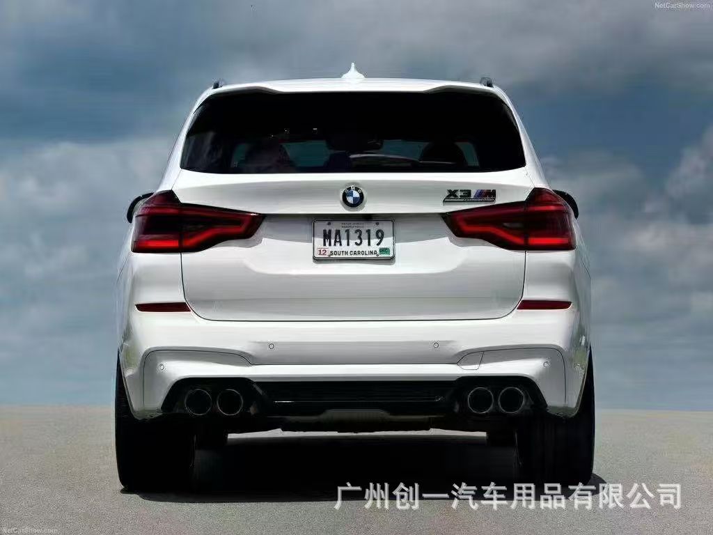Suitable for BMW X3G01 G08 early-stage modification to F97X3M wide-body kit with front bumper, rear bumper, wheel arches, and side skirts