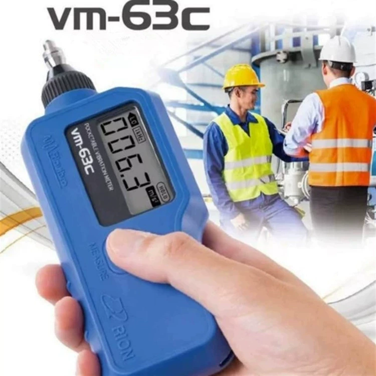 Япония RION Riyon VM-63C цифровой вибрационный тестер/детектор неисправности оборудования