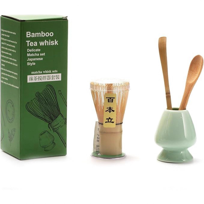 Tea set 100 Ben Li bamboo tea spoon matcha tool brush 100 Ben Li 80 Ben Li