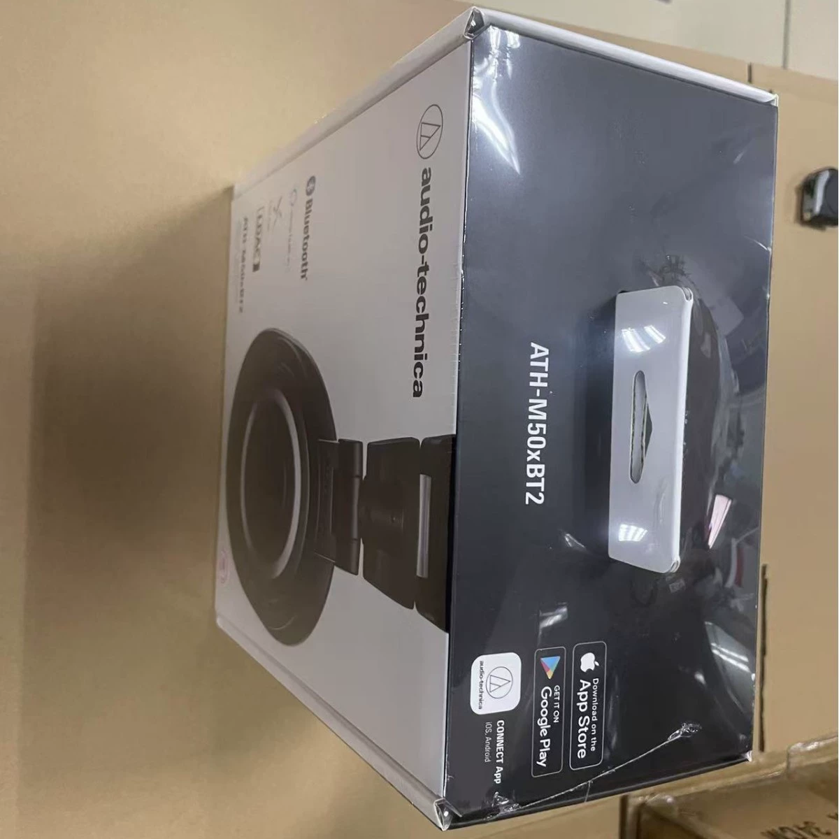 Гарнитура Audio-Technica M50xBT2 с наушниками без проводов, BT монитор HiFi звук профессиональная direct