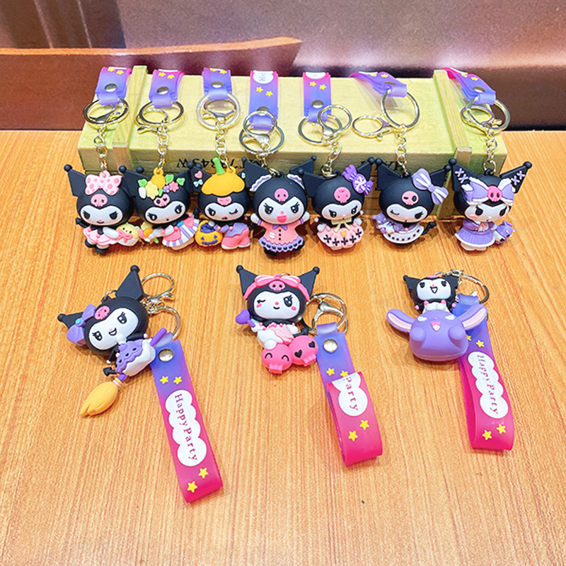 Kolomi muñeca joyas muñecas colgantes colgantes pequeños colgantes llaveros adorables accesorios pareja muñecas al por mayor