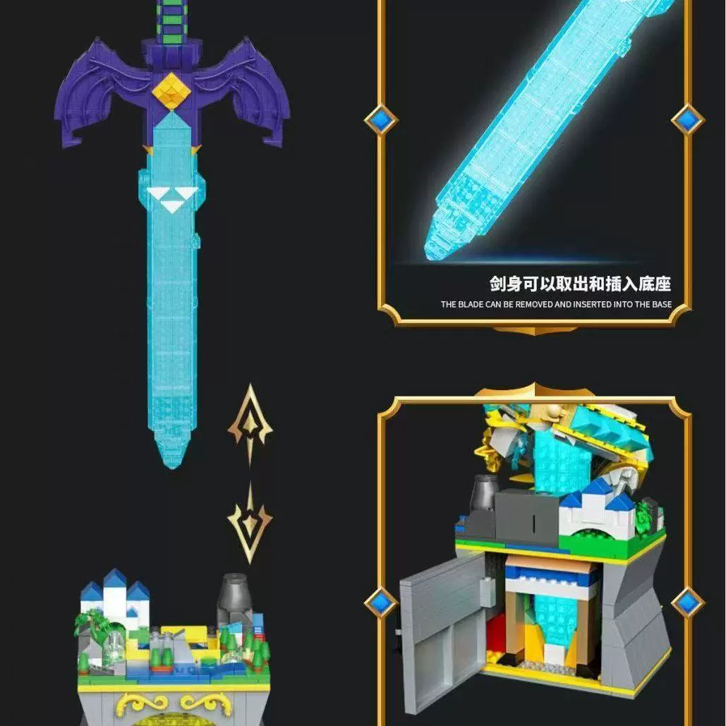 哲高 Small weapon, table toy, constructor for boys, Birthday gift