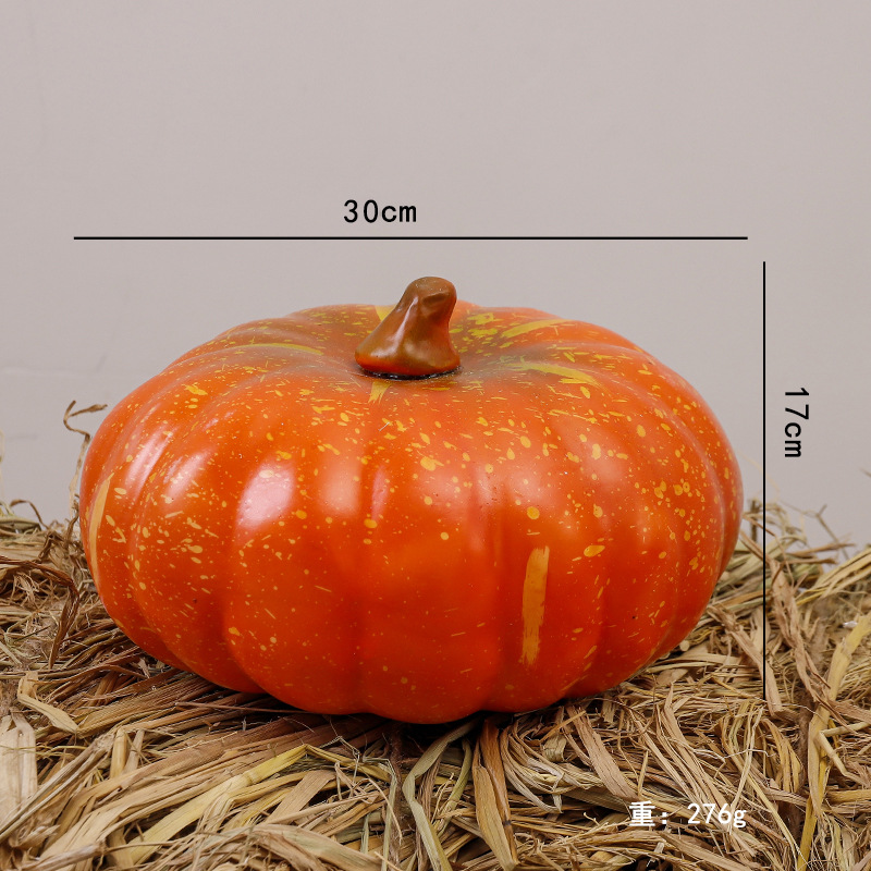 Simulación transfronteriza espuma calabaza modelo Halloween Acción de Gracias decoración de Navidad props disparo decoración de calabaza falsa image 43