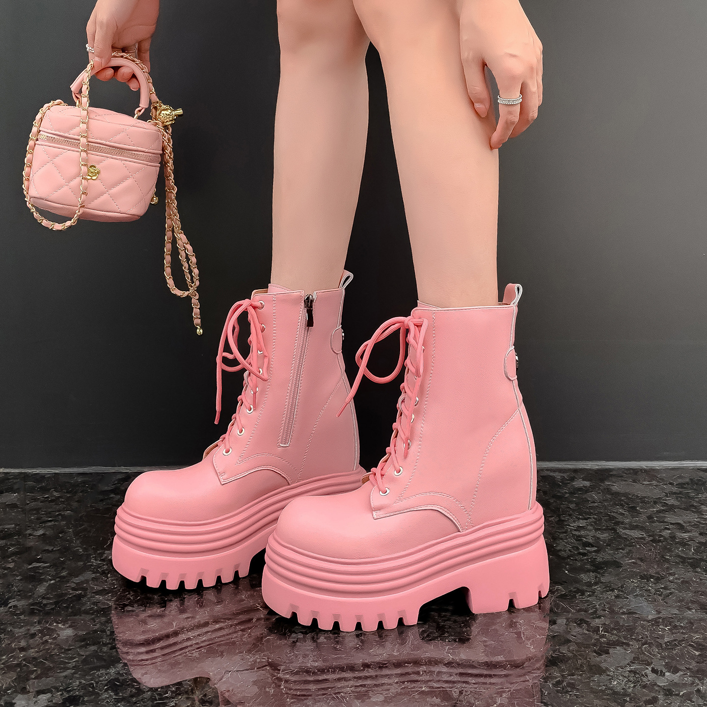 Lớp lót đơn màu hồng 12cm