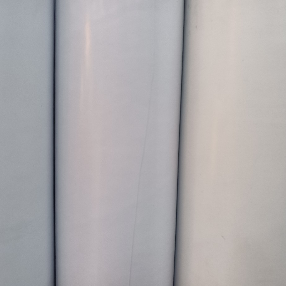 PVC白色Q纹0.4X48英寸X80码.长期有现货.