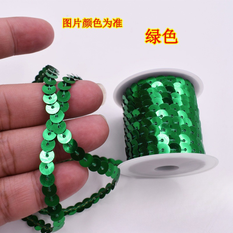 1 cuentas de escenario de encaje de metros de longitud de suministros de eje multicolor de sequinilla 4 nuevos accesorios hechos a mano