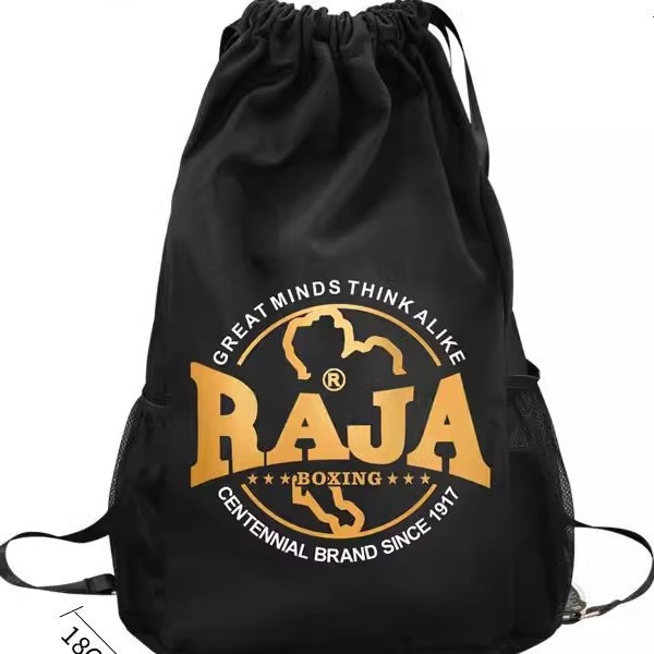 RAJA Fighting Equipment Bag Large Capacity Boxing Sanda Muay Thai Taekwondo Protectors Storage Backpack for Men and Women