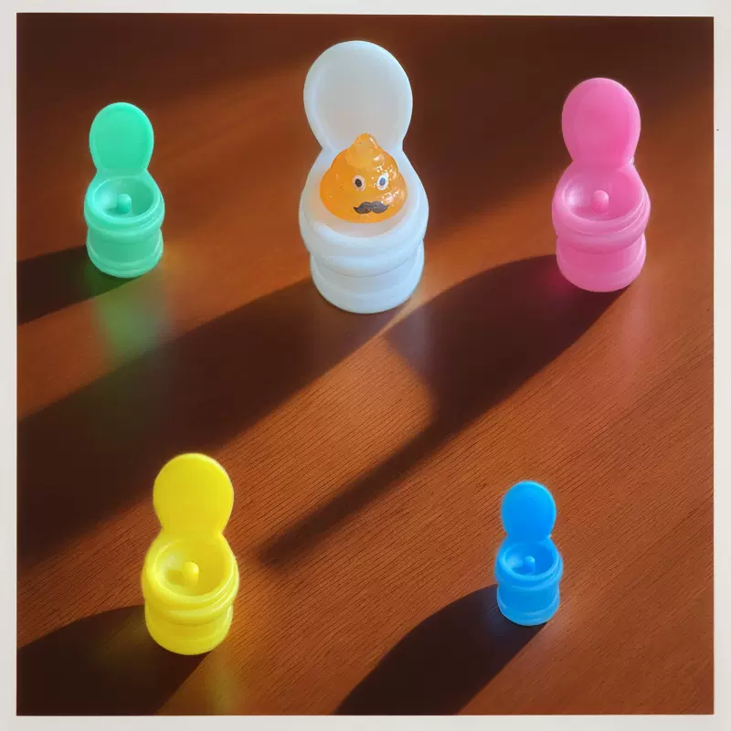 整蛊奇特发泄玩具 创意挤压马桶便便 减压发泄捏捏乐