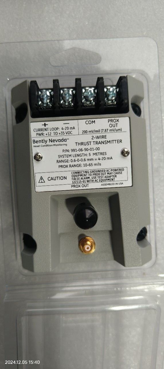 变送器991-06-50-01-CN原装正品本特利美国进口品牌