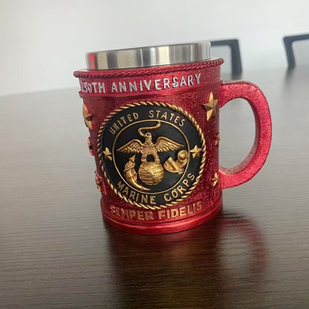 Taza 3D con Diseño de Tiburón Blanco, Conmemorativa del 50 Aniversario de Jaws, Taza Creativa de Moda, Disponible en Sitio Web Independiente