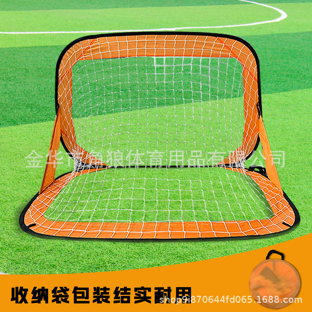 Fabricantes de redes de fútbol portátiles plegables móviles red de fútbol cuadrada niños adultos indoor y al aire libre entrenamiento multifuncional