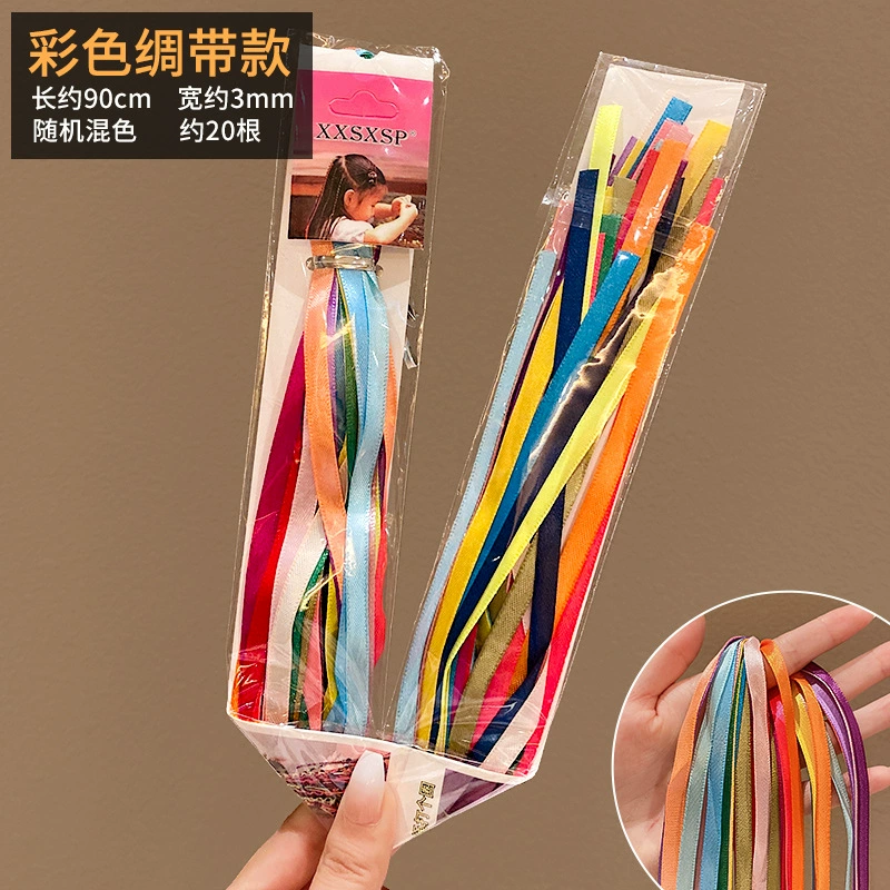 Dreadlocks for braiding hair, hair rope, children's hair band, hair accessory with pigtail