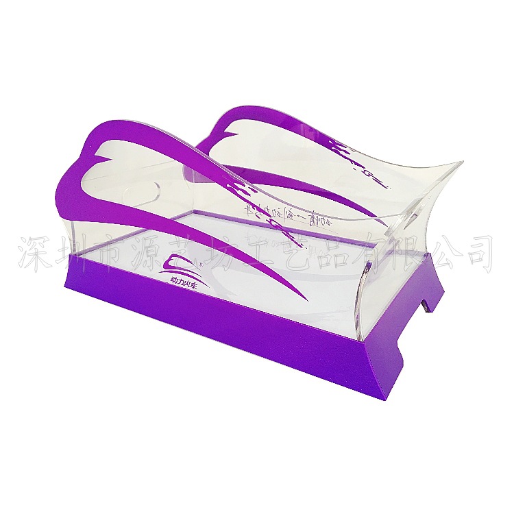 透明带灯酒盒 酒吧用亚克力冰桶 七彩啤酒盒定做 深圳工厂|ru