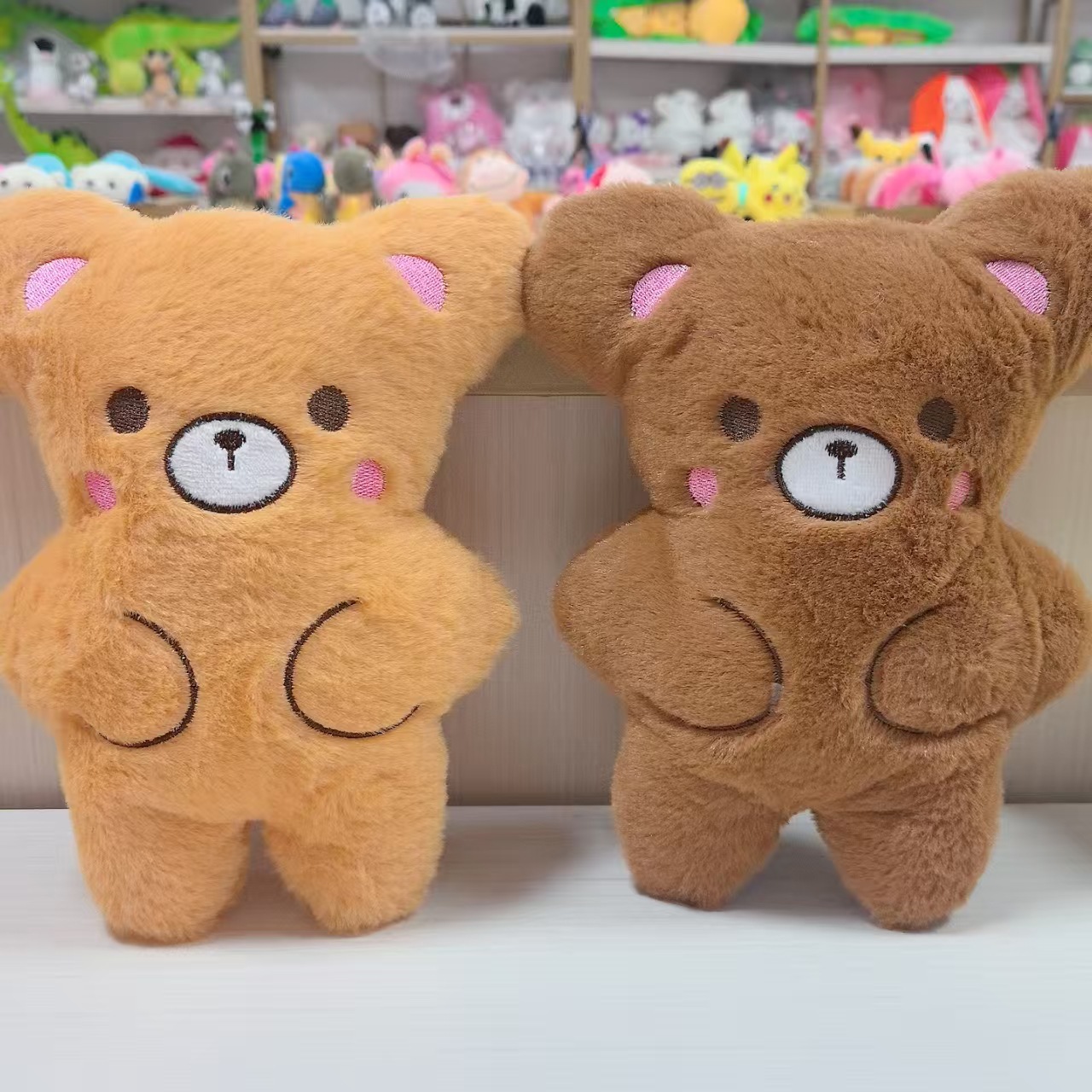 Peluş Oyuncak 20cm Civarı Sekiz İnçlik Basit Tasarım Vinç Makinesi Figürü Düğün Atma Şirket Festival Peluş Oyuncak