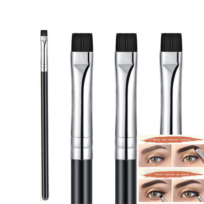 佐妮雅精细角度凝胶眼线笔化妆刷薄平角合成刷毛平面角度眼线刷|ru