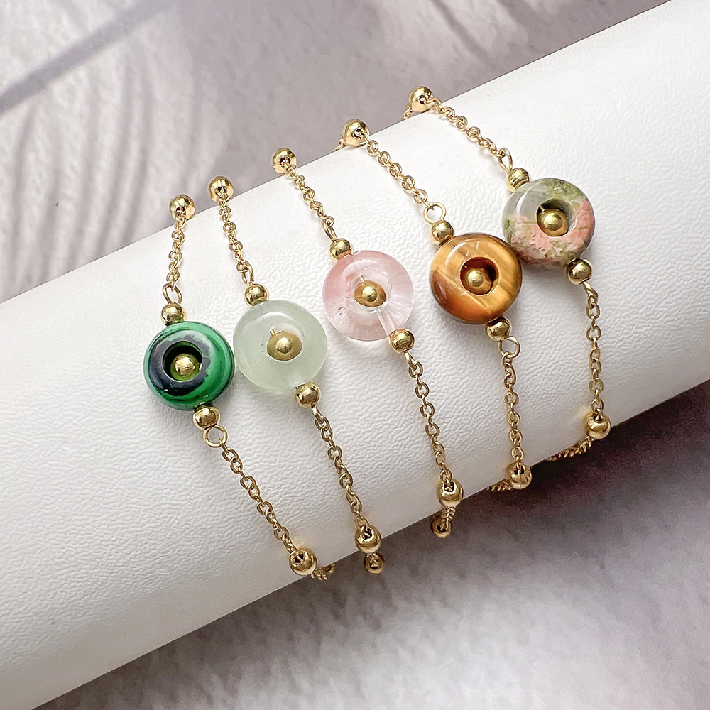 organic universal brand bracelet stainless steel