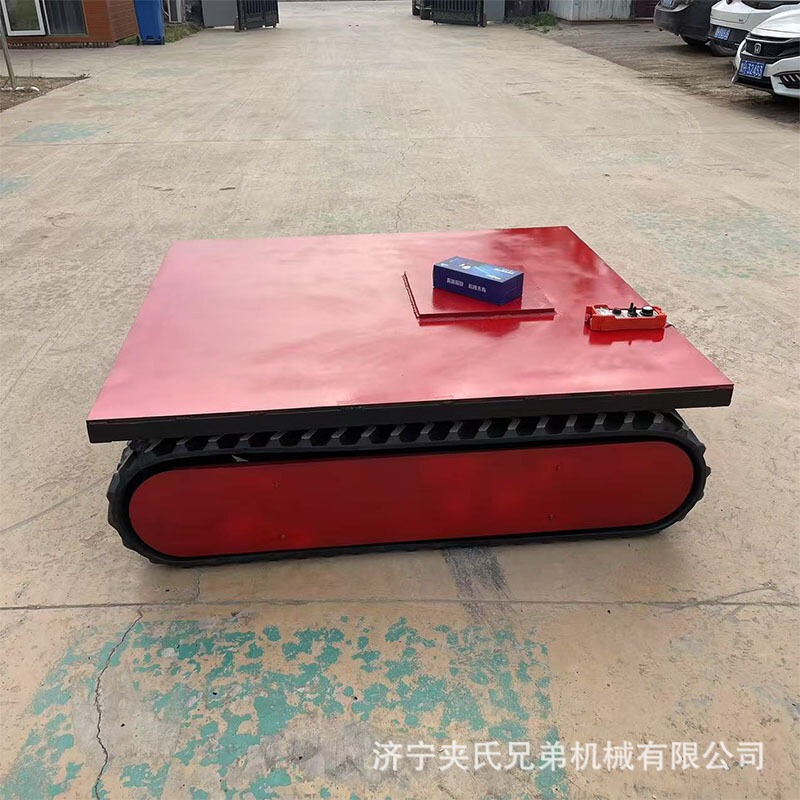 多功能橡胶钢制履带底盘履带行走总成多地形适用工程大型履带底盘|undefined