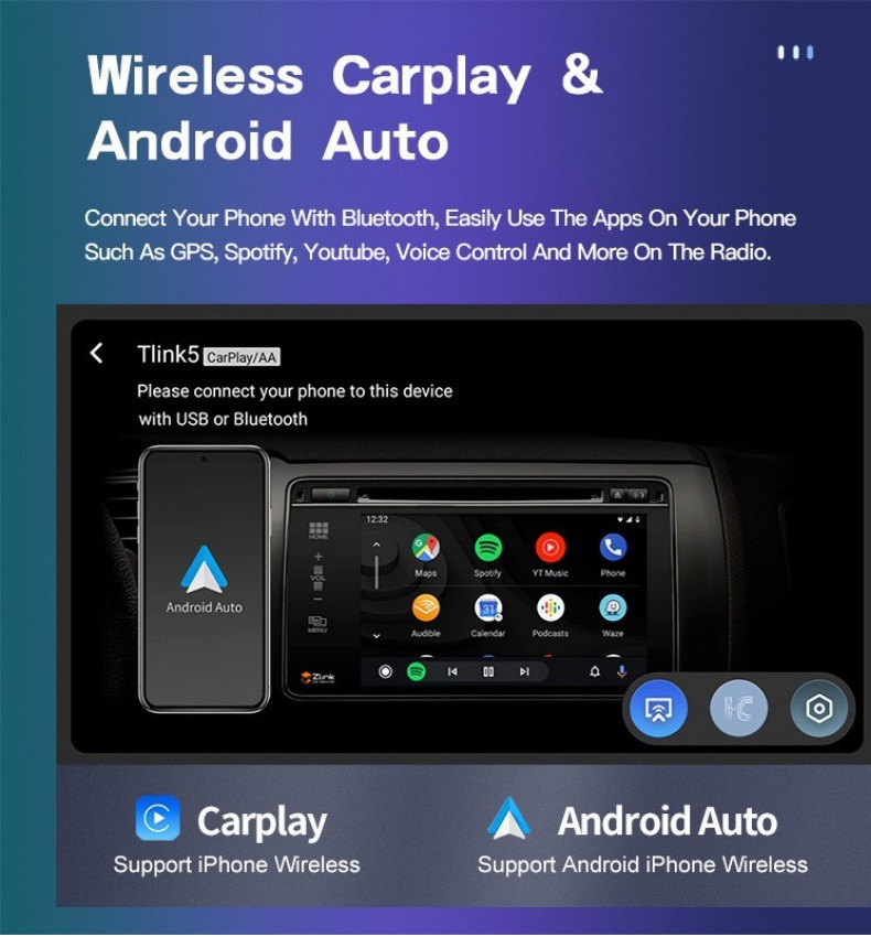 9inch Suitable for Volkswagen Beetle Seat Touch-Screen Car Central Control Large-Screen Navigation and Reversing Image Player