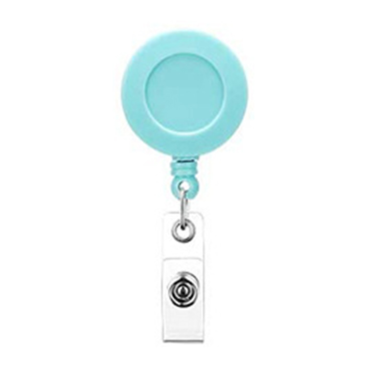 Clip de cinturón ABS de color de venta caliente de Amazon, hebilla telescópica, hebilla de alta elasticidad y fácil de tirar, hebilla de identificación