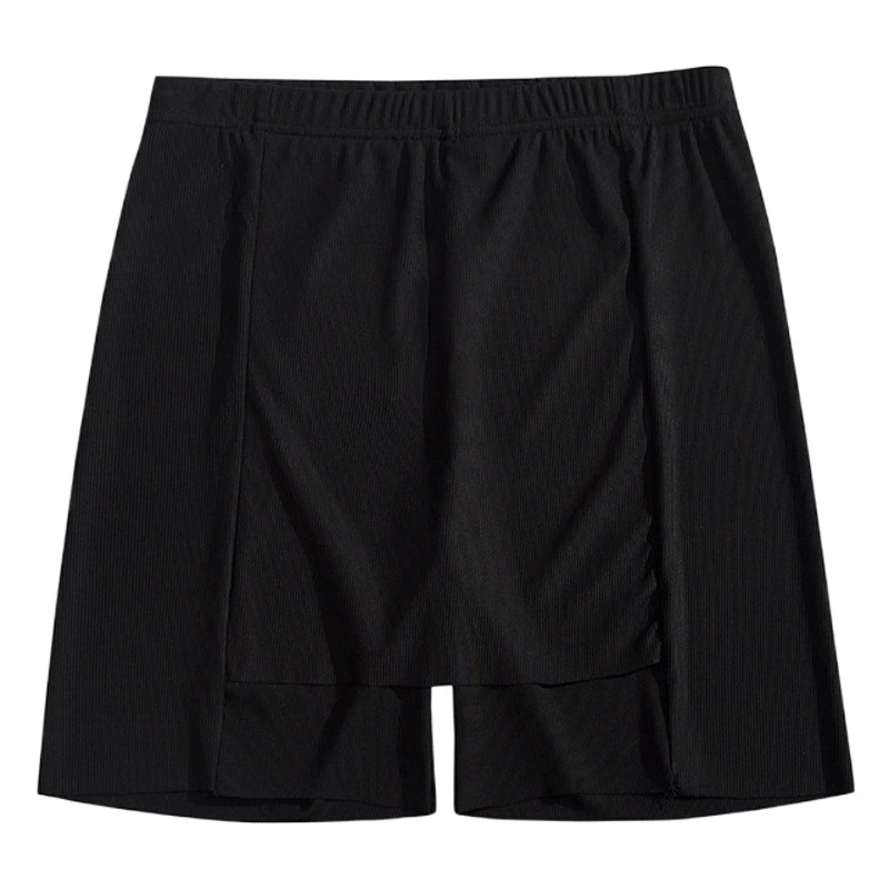 Летняя новая пухлая девушка очень большого размера Корейская версия специальных толстых леггинсов, покрывающих треугольные защитные брюки Ice Silk K6775