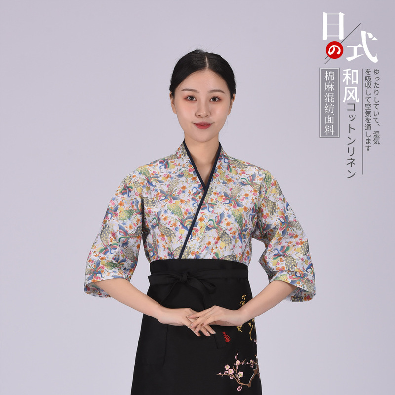 Japanese cuisine clothes work clothes kimono kimono sushi restaurant daily food shop clothes izakaya chef clothes waiter Japanese cuisine clothes work clothes kimono kimono sushi restaurant daily food shop clothes izakaya chef clothes waiter