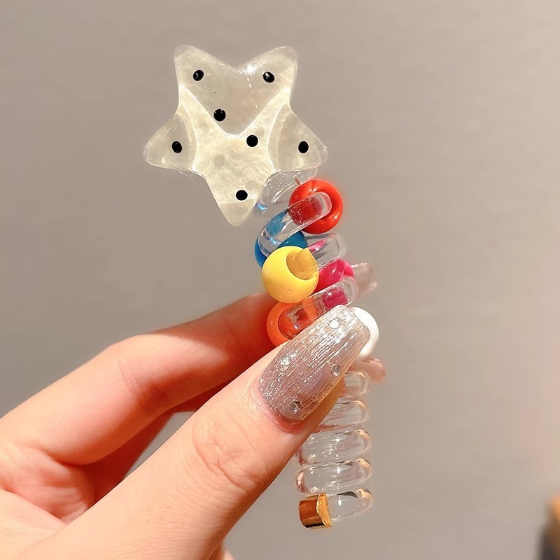 Trenza de burbuja simple japonesa, cuerda para la cabeza, mujer 2024, nueva línea telefónica de amor de alta gama, anillo para el cabello, cola de caballo, artefacto de cabello trenzado