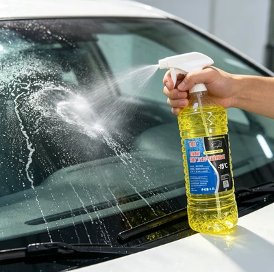Glass agent: Film Removal Crystal Coating Anti-Freeze