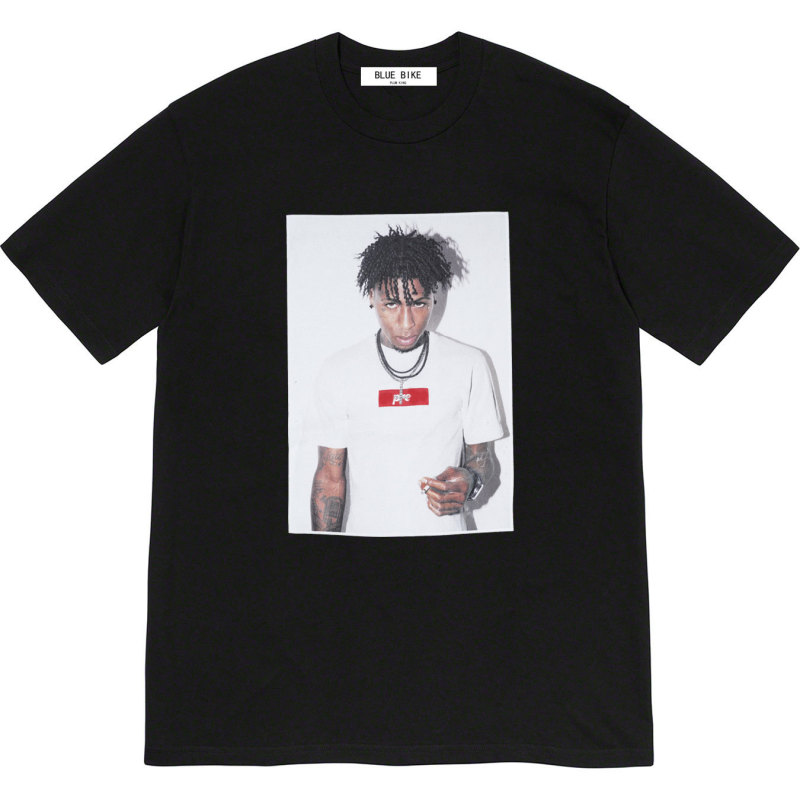 23FW NBA YOUNGBOY TEE rapper Rapper Character Short Sleeve T-Shirt Men and Women Couple 23FW NBA YOUNGBOY TEE rapper Rapper Character Short Sleeve T-Shirt Men and Women Couple
