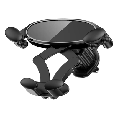 Car phone holder | Base, Stable Anti-Shake Rotating - m6-spiral-hook-qc-base