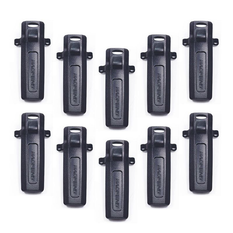 （十个装）宝锋原装正品UV82 UV-82L UV-8D对讲机5个背夹皮带扣