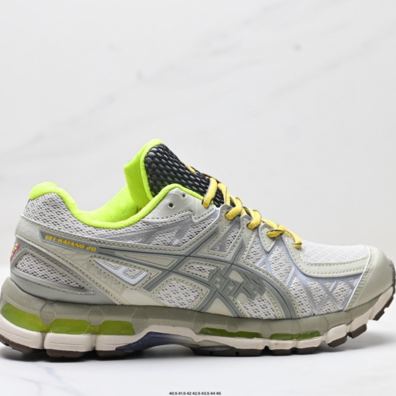 跨境新款亚瑟Gel-Kayano 20 舒适百搭耐磨支撑透气低帮男士跑步鞋