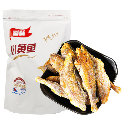 Moss Xiaoxian ready-to-eat crispy small yellow croaker snacks seafood snacks 500g yellow croaker crispy yellow croaker wholesale