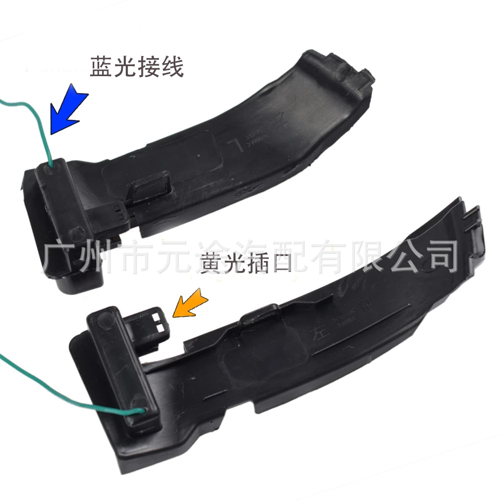 Suitable for Ford Focus Mk4 2018-2020 St Left-Hand Drive Rearview Mirror Modification with Flowing Turn Signal Lights