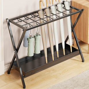 Umbrella Rack Storage Rack Household Door Umbrella Rack Commercial Lobby Door Draining Umbrella Bucket Umbrella Rack Home Storage Rack